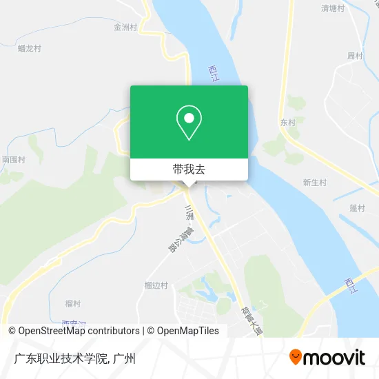 广东职业技术学院地图
