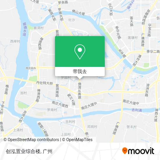 创泓置业综合楼地图