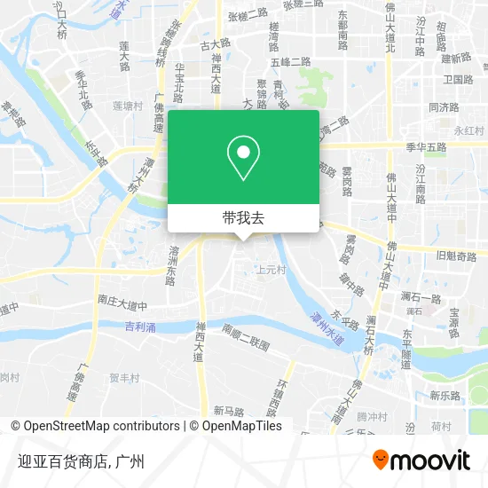 迎亚百货商店地图