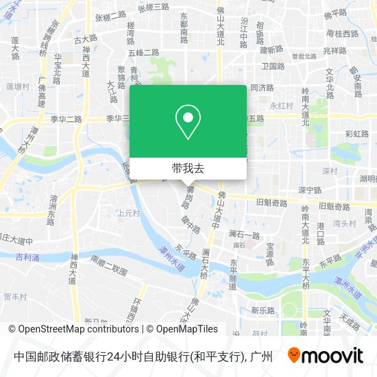 中国邮政储蓄银行24小时自助银行(和平支行)地图