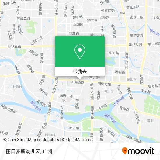 丽日豪庭幼儿园地图