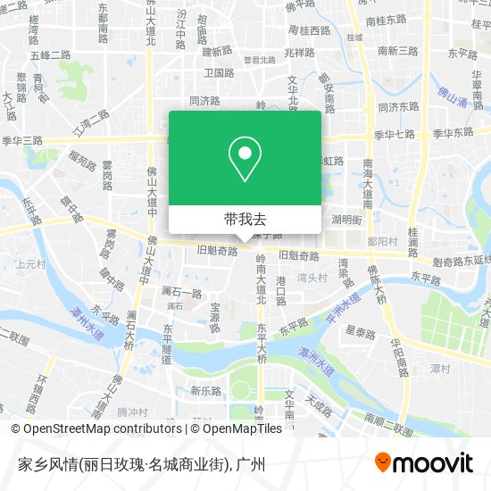 家乡风情(丽日玫瑰·名城商业街)地图