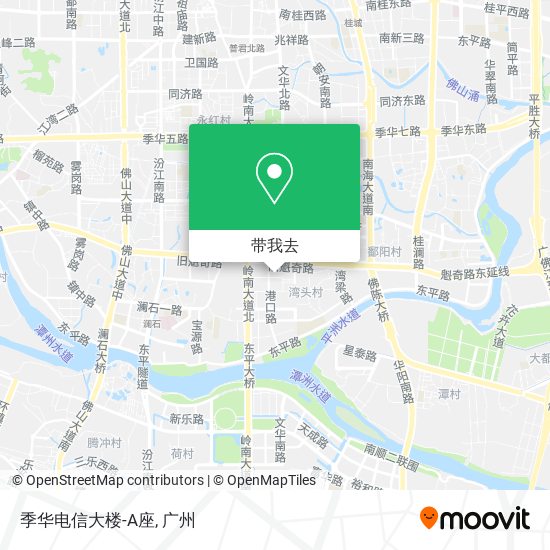 季华电信大楼-A座地图