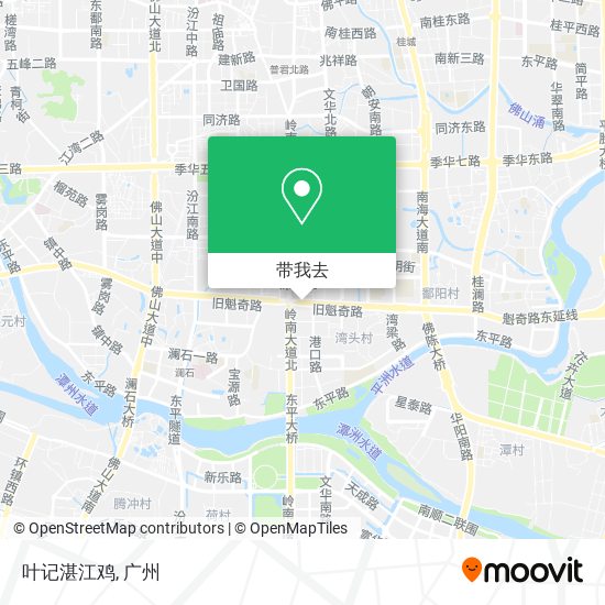 叶记湛江鸡地图