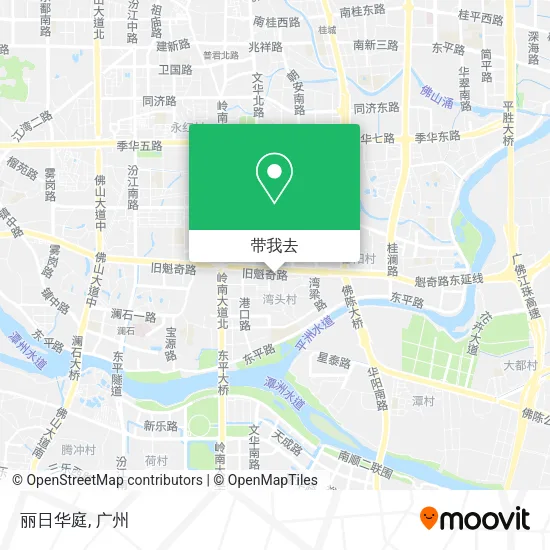 丽日华庭地图