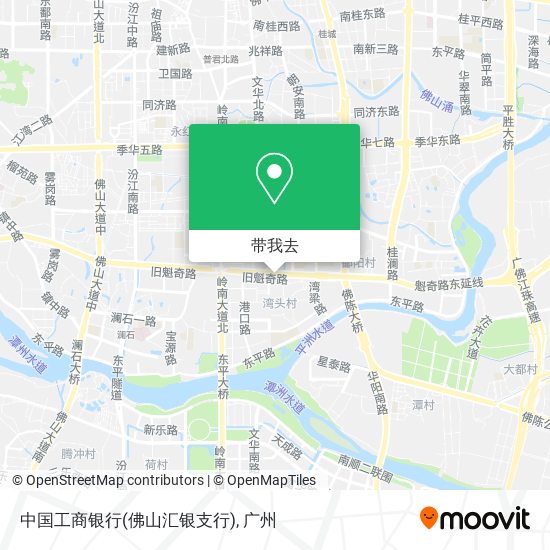 中国工商银行(佛山汇银支行)地图