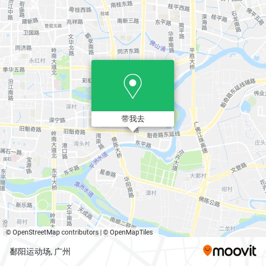 鄱阳运动场地图