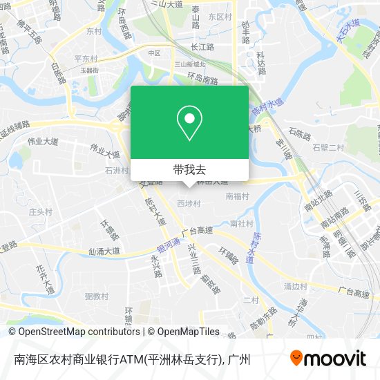 南海区农村商业银行ATM(平洲林岳支行)地图