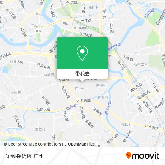梁勤杂货店地图