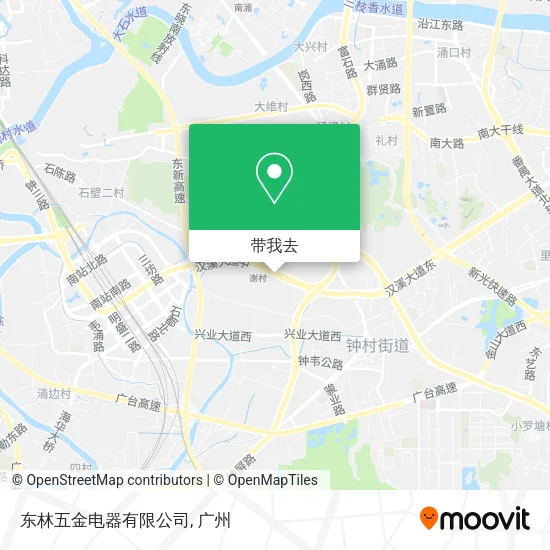 东林五金电器有限公司地图