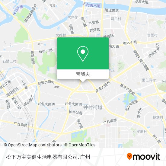 松下万宝美健生活电器有限公司地图