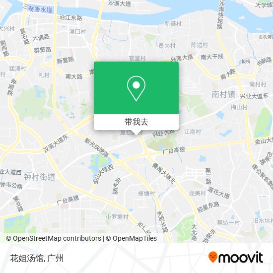 花姐汤馆地图