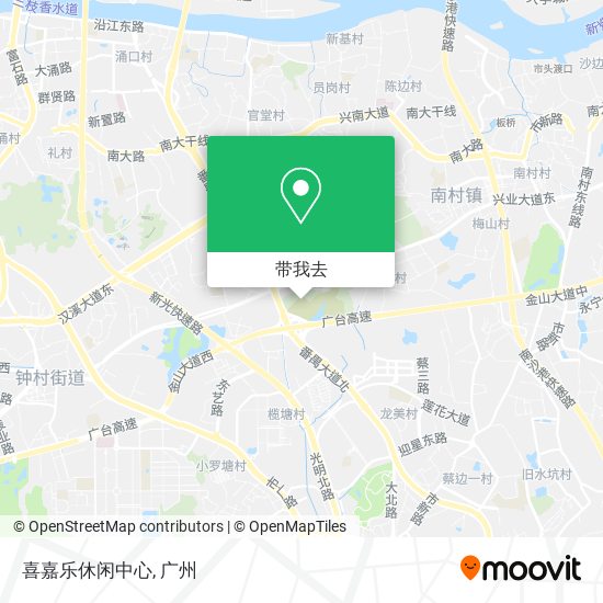 喜嘉乐休闲中心地图