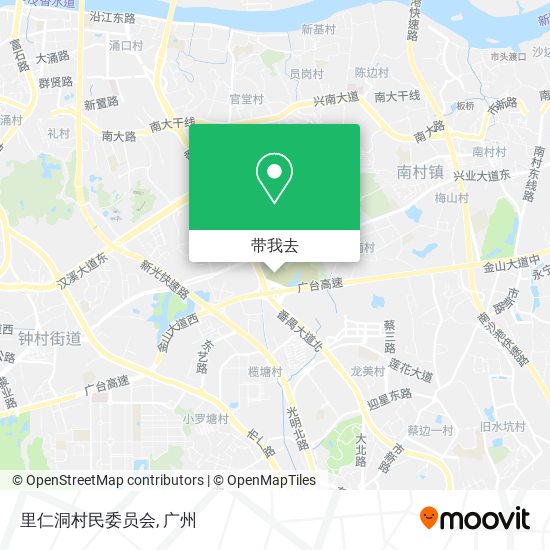 里仁洞村民委员会地图
