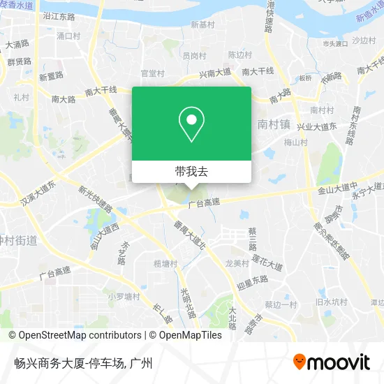 畅兴商务大厦-停车场地图