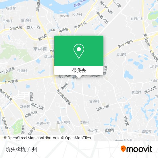 坑头牌坊地图