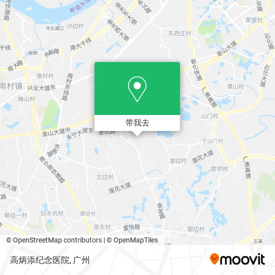 高炳添纪念医院地图