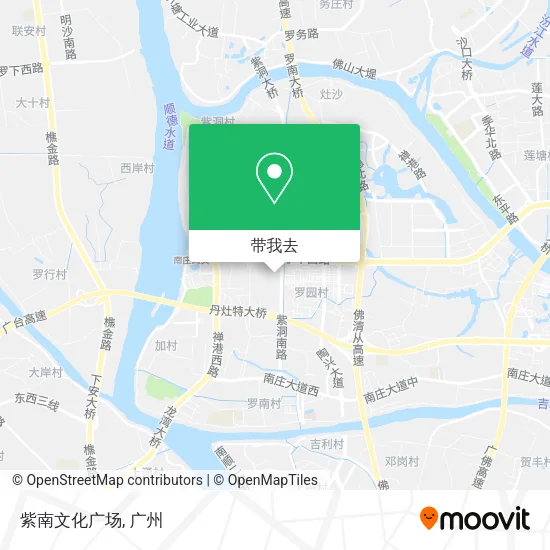 紫南文化广场地图