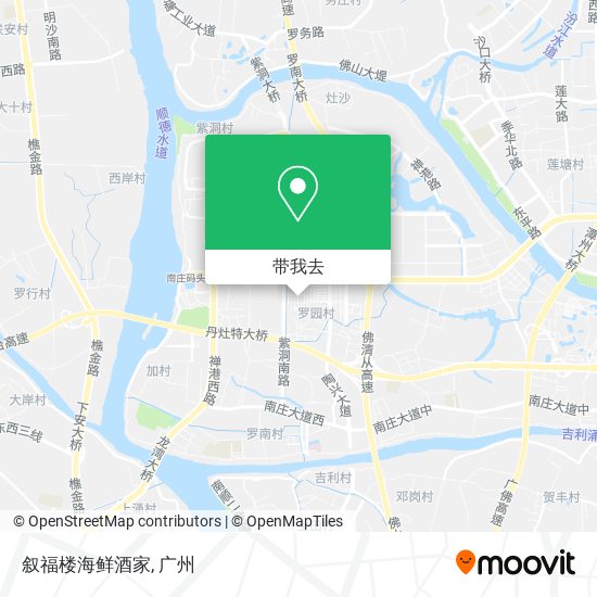 叙福楼海鲜酒家地图