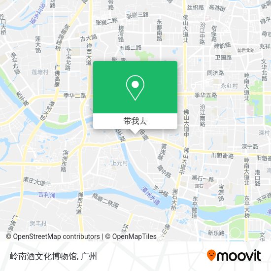 岭南酒文化博物馆地图