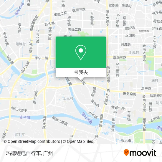 玛德锂电自行车地图