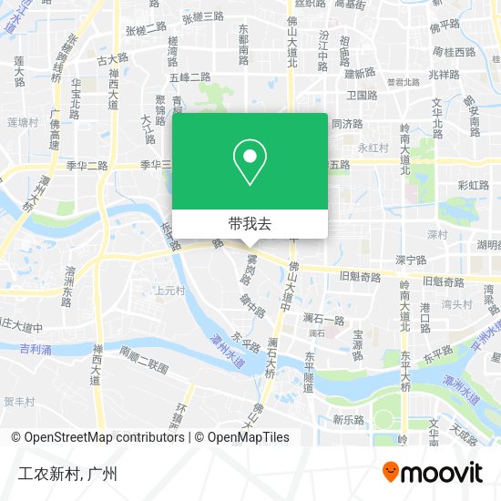 工农新村地图