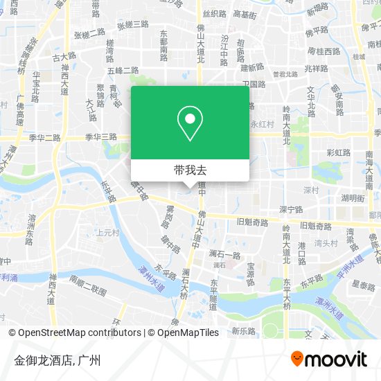 金御龙酒店地图