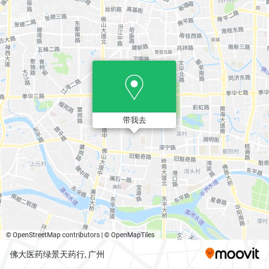 佛大医药绿景天药行地图