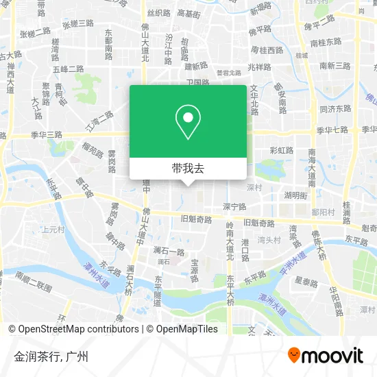 金润茶行地图