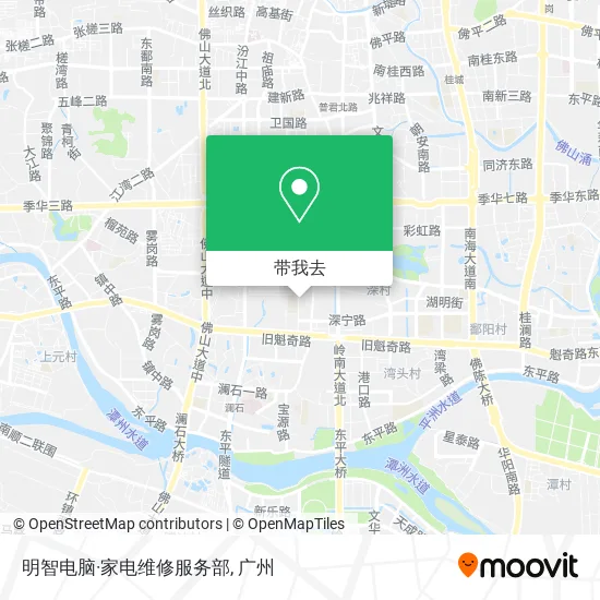 明智电脑·家电维修服务部地图