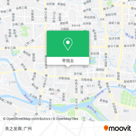美之发廊地图