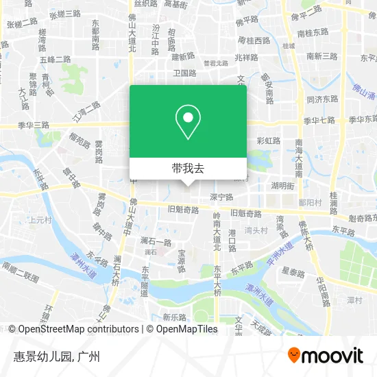 惠景幼儿园地图