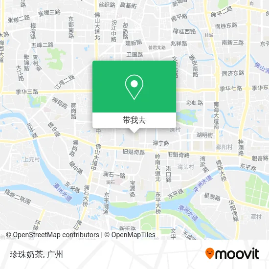 珍珠奶茶地图
