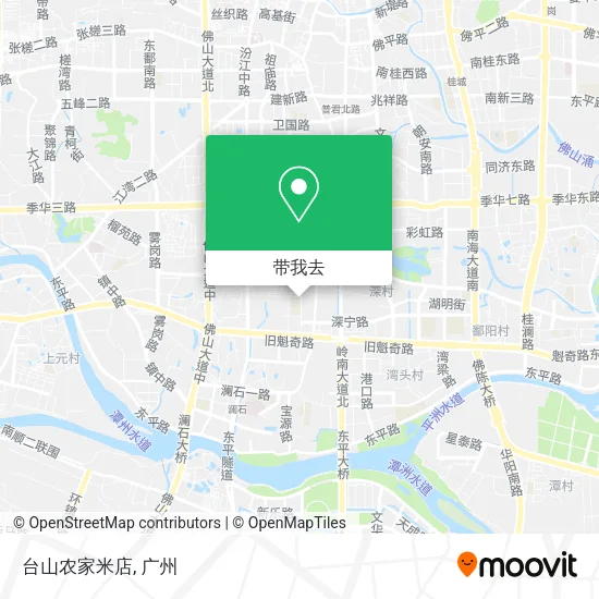台山农家米店地图
