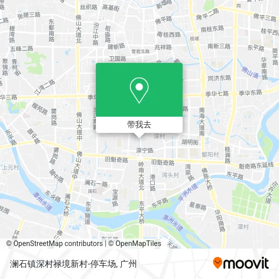 澜石镇深村禄境新村-停车场地图