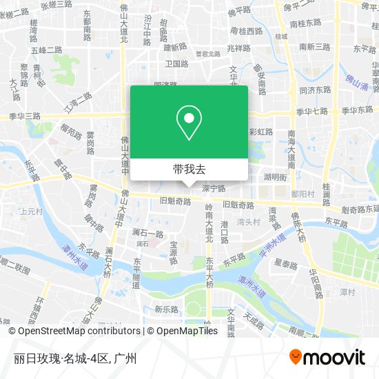 丽日玫瑰·名城-4区地图