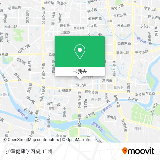 护童健康学习桌地图