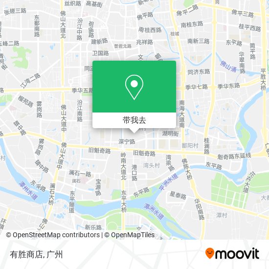 有胜商店地图