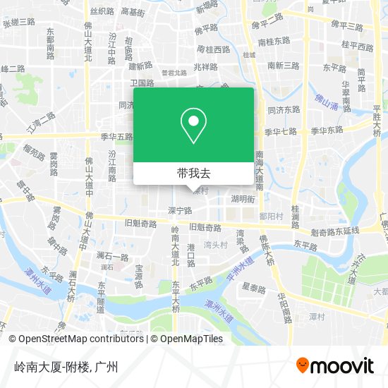 岭南大厦-附楼地图