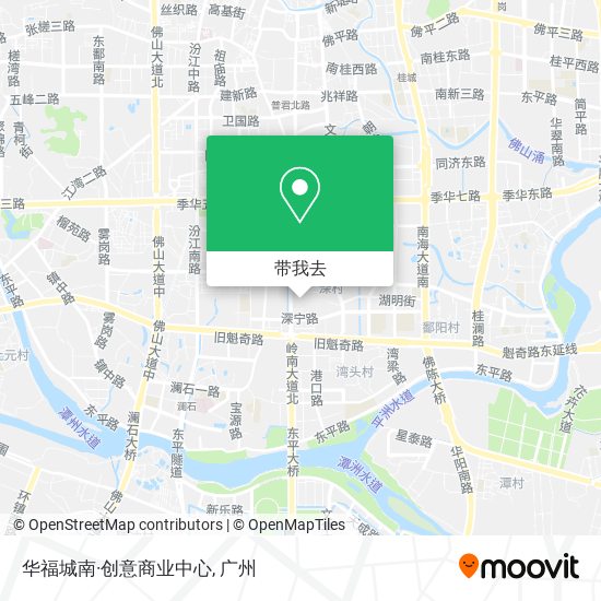 华福城南·创意商业中心地图