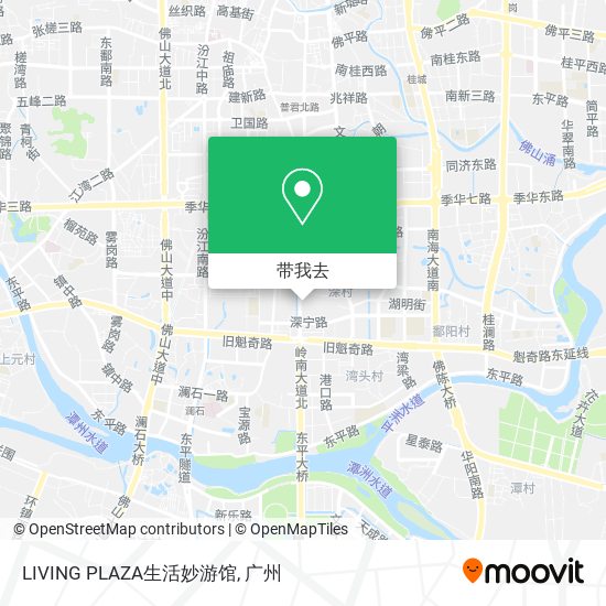 LIVING PLAZA生活妙游馆地图