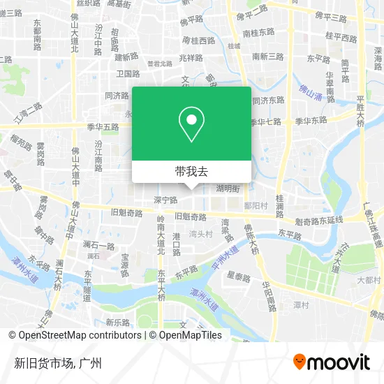 新旧货市场地图