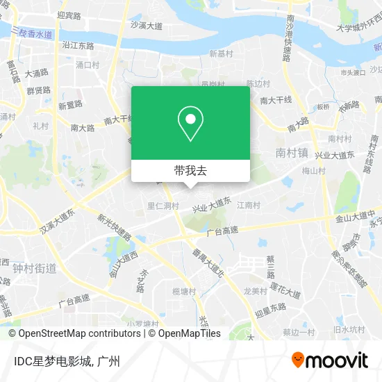 IDC星梦电影城地图