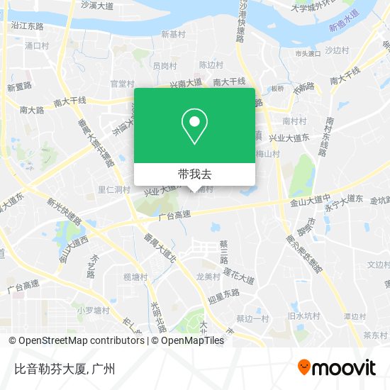 比音勒芬大厦地图