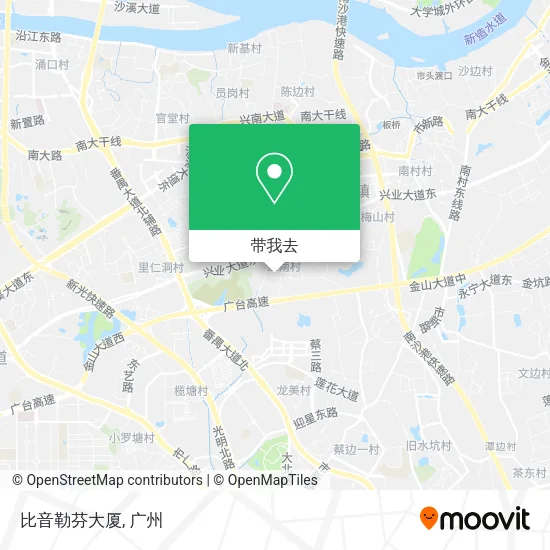 比音勒芬大厦地图
