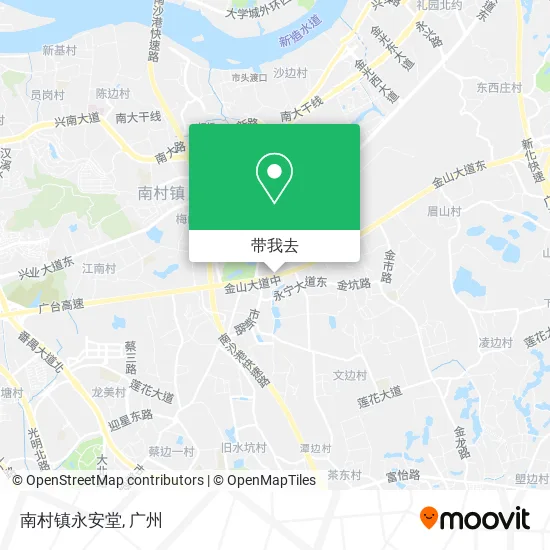 南村镇永安堂地图