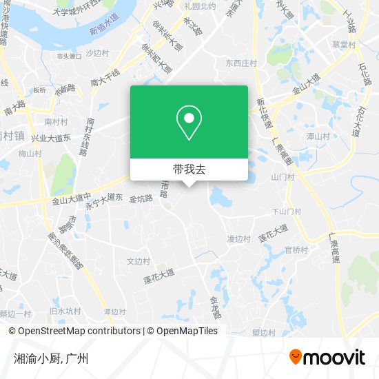 湘渝小厨地图
