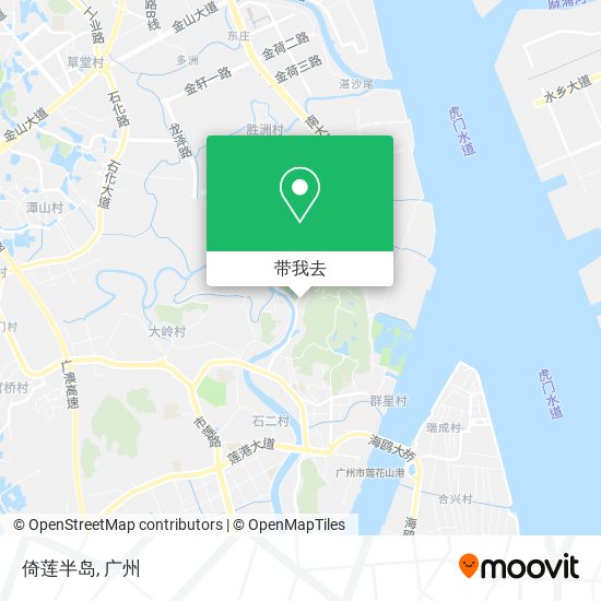 倚莲半岛地图