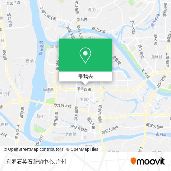 利罗石英石营销中心地图