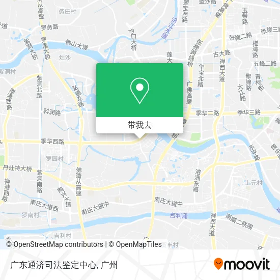 广东通济司法鉴定中心地图